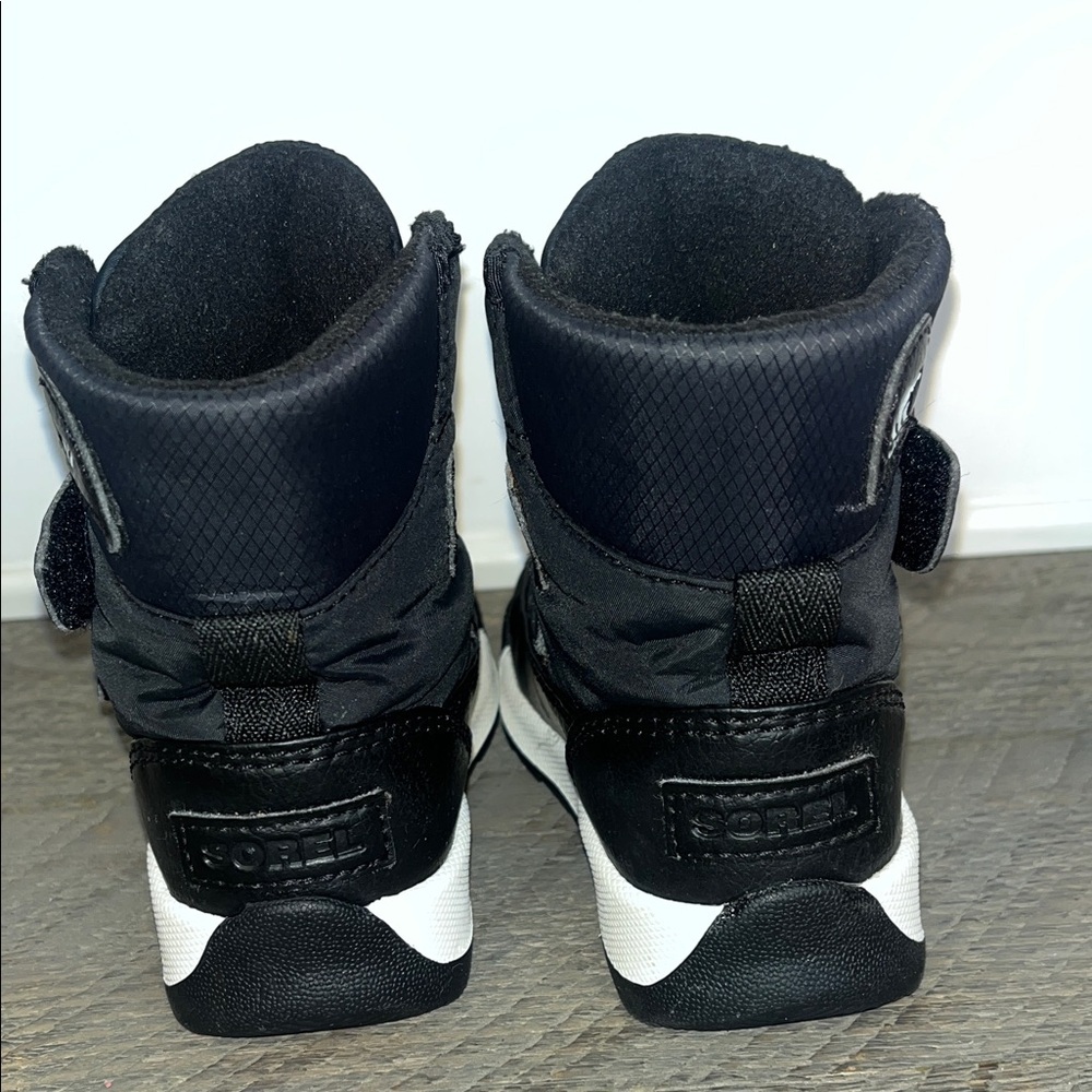 SOREL TODDLER WHITNEY ll STRAP WP Insulated Waterproof Snow Winter Boot Size 6 - Picture 8 of 9